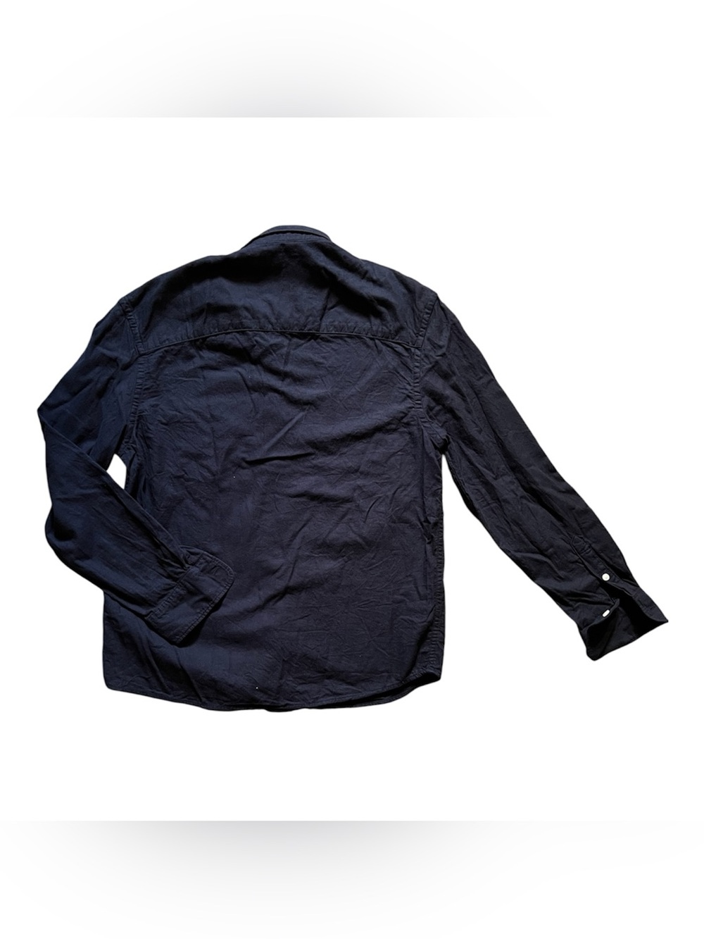 Zara Men's M Navy Blue button up - Picture 2 of 3
